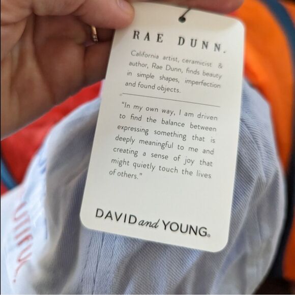 NWT Rae Dunn “America the Beautiful” Baseball Hat Cap - Picture 4 of 4